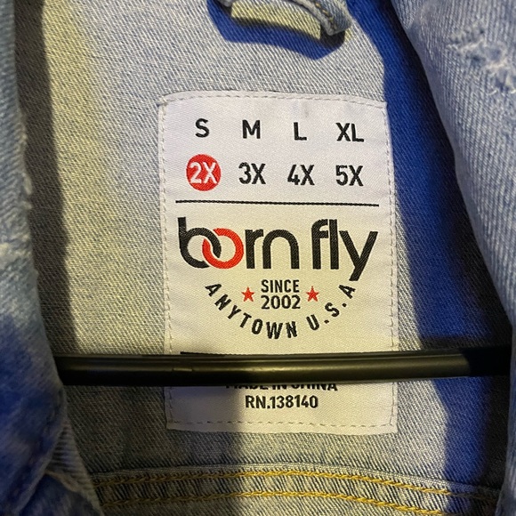 Bornfly bluejean vest - Picture 1 of 3